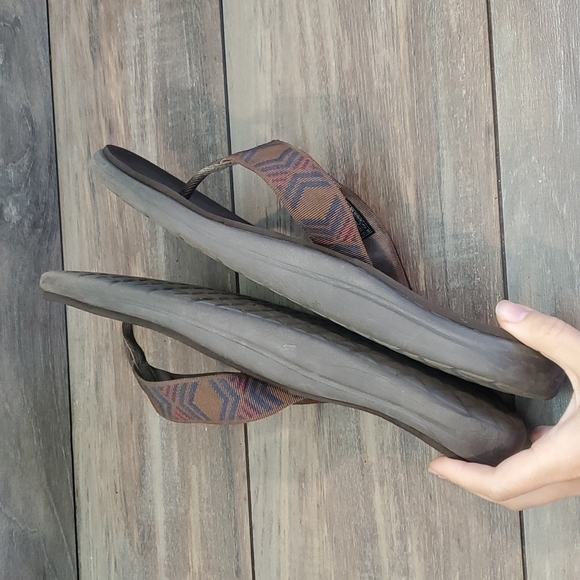 Teva Mens Sandals Flip Flop Flats shoes sz 12 - Picture 6 of 10